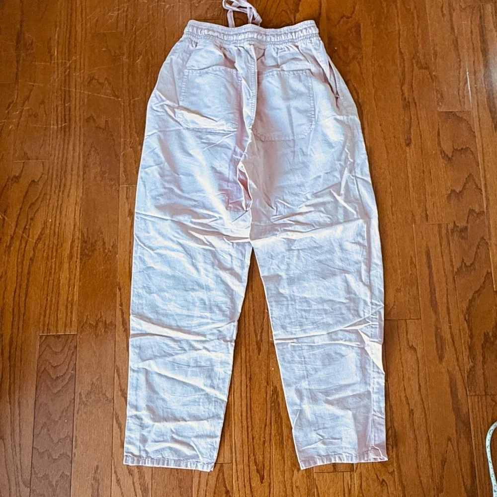 Zara Light Pink Drawstring Pants